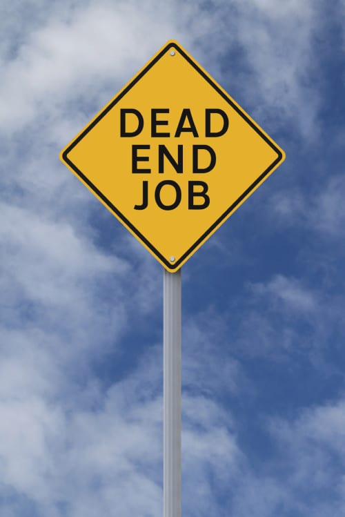 definition of work dead-end-job-istock