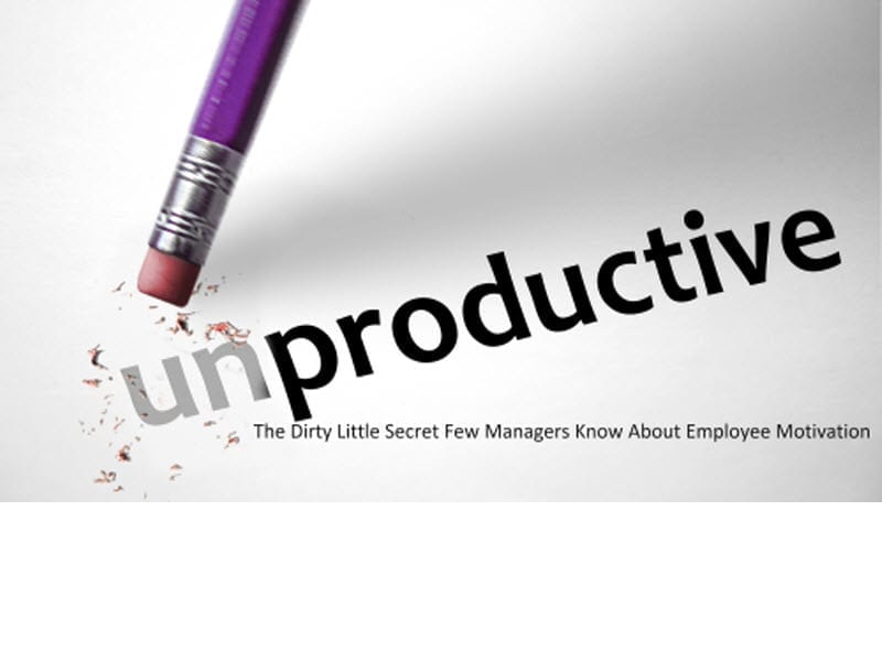 Press Release | unProductive: The Dirty Little Secret about Employee Motivation