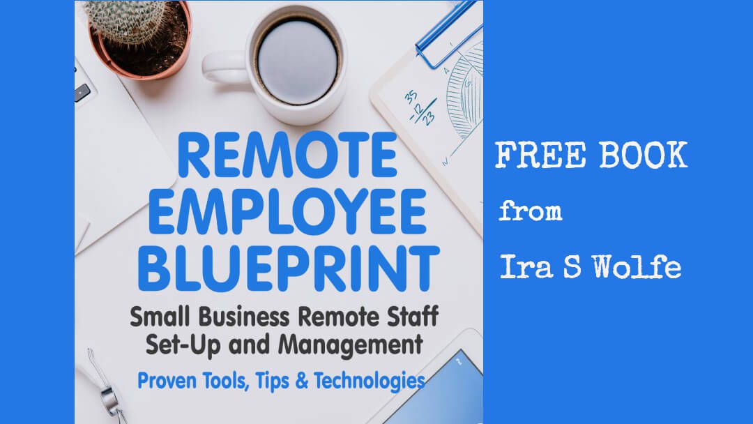 remote employee blueprint ebook ira s wolfe