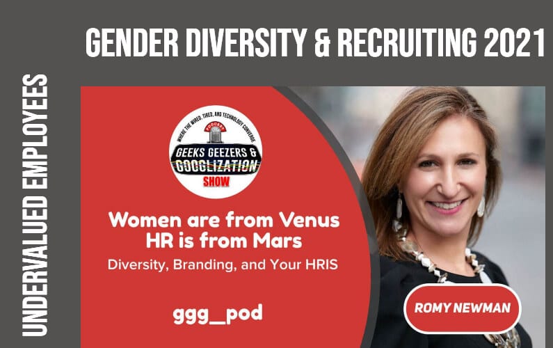 [PODCAST] Gender Diversity, Recruiting 2021 | Geeks Geezers Googlization 4010