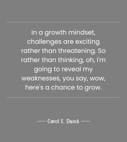 growth mindset, carol dweck