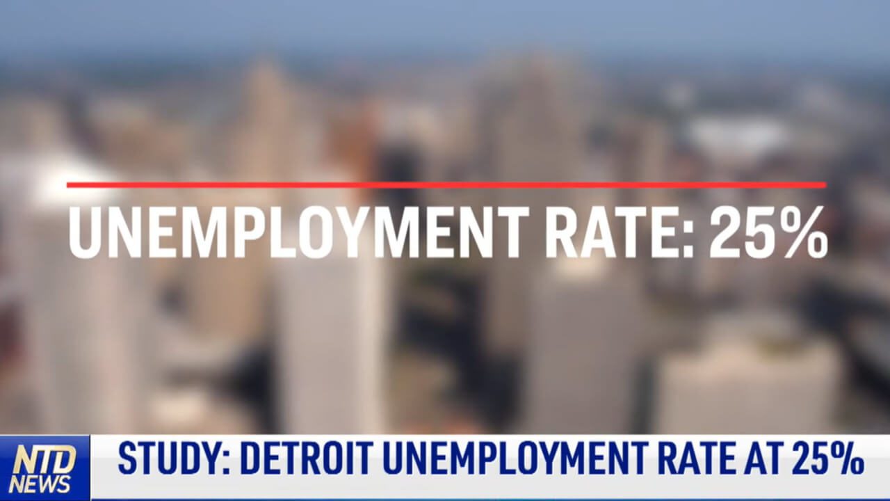 Detroit unemployment rate, NTD News, Ira S Wolfe